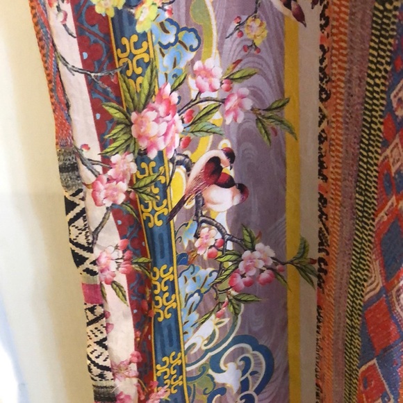 Johnny Was Multi pattern washable wide leg pants - Picture 5 of 9